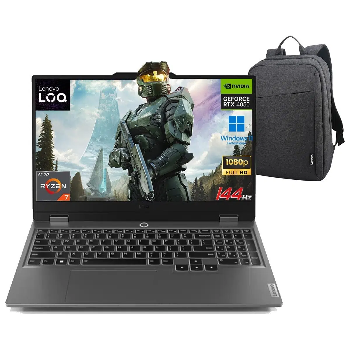 Loq 15ARP9 P10 83JC00FHTR Amd Ryzen 7-7435HS 64GB Ddr5 2tb SSD RTX4050 6gb 15.6'' 144Hz Full Hd WIN11 Pro Gaming Laptop Lenovo Çanta Hediyeli