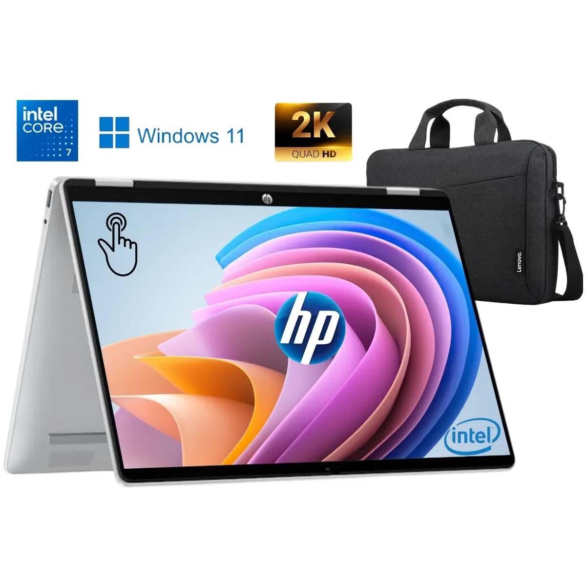 Omnibook 5 Flip Intel Core 7 150U 16GB Lpddr5 5200 1tb SSD 14 Inç 2k IPS Ekran Windows 11 Home BT0A0EA P1