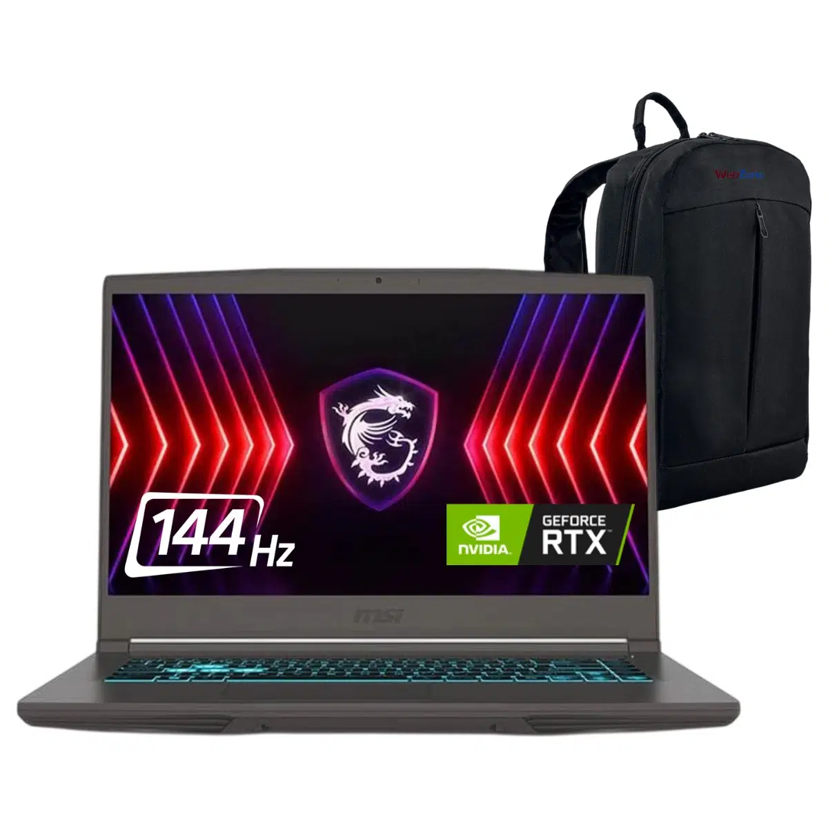 Thin 15 B12VE-1892XTR Intel Core I7 12650H 32GB 1tb SSD RTX4050 6gb 15.6" Fhd 144Hz Freedos Dizüstü Bilgisayar - Webzone Çanta WZ03