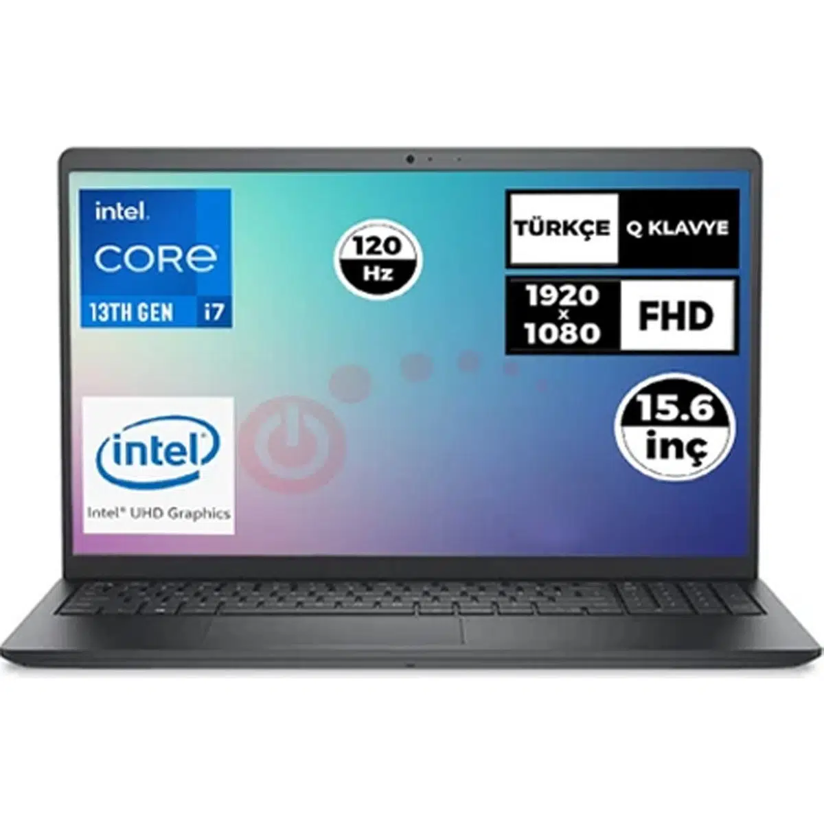Vostro 3530 Intel Core I7-1355U 16GB 512GB SSD 15.6" Fhd 120Hz Windows 11 Pro Taşınabilir Bilgisayar N1601PVNB3530U 011